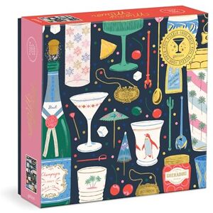 Galison Merry Mixer 1000 Piece Foil Puzzle Galison Merry Mixer 1000 Piece Foil Puzzle