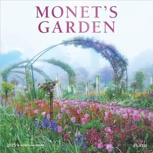 BrownTrout Monets trädgård 2025 30 x 61 cm månatlig fyrkantig väggkalender Foliestämplat omslag Plato Impressionism konstnär utomhus BrownTrout Monets trädgård 2025 30 x 61 cm månatlig fyrkantig väggkalender Foliestämplat omslag Plato Impressionism konstnär utomhus