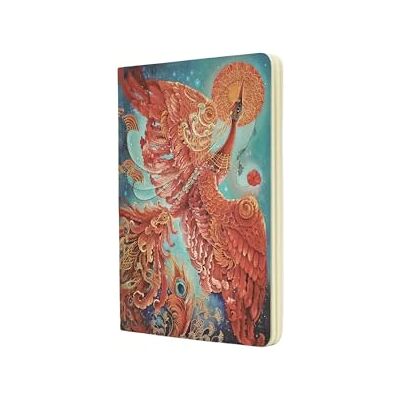 Paperblanks Cahier Oiseau de Feu A5 Pointillé 80p. Paperblanks Cahier Oiseau de Feu A5 Pointillé 80p.