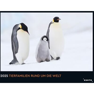 KUNTH Verlag Tierfamilien rund um die Welt KUNTH Wandkalender 2025: Hochwertiger, bildstarker Kalender mit Spiralbindung im Großformat KUNTH Verlag Tierfamilien rund um die Welt KUNTH Wandkalender 2025: Hochwertiger, bildstarker Kalender mit Spiralbindung im Großformat