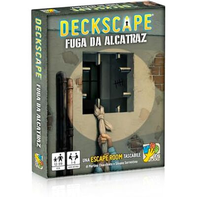 dV Giochi Deckscape Escape Alcatraz, 1–6 spelare dV Giochi Deckscape Escape Alcatraz, 1–6 spelare