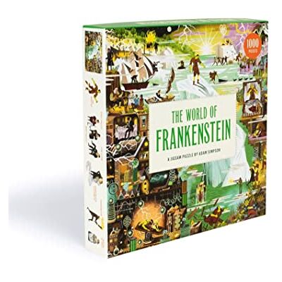 Laurence King The World of Frankenstein: A Jigsaw Puzzle by Adam Simpson Laurence King The World of Frankenstein: A Jigsaw Puzzle by Adam Simpson