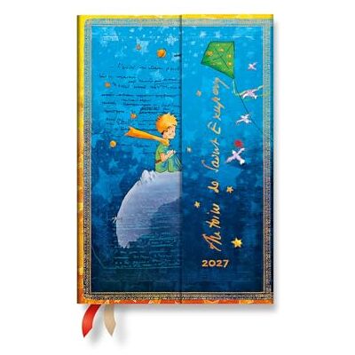 Paperblanks 2027 Saint-Exupéry, The Little Prince (Embellished Manuscripts Collection) Mini 12-Month Hardcover Dayplanner (Elastic Band Closure) Daily Paperblanks 2027 Saint-Exupéry, The Little Prince (Embellished Manuscripts Collection) Mini 12-Month Hardcover Dayplanner (Elastic Band Closure) Daily