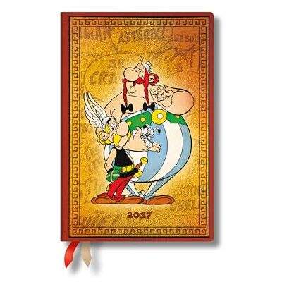 Paperblanks 2027 Asterix & Obelix (The Adventures of Asterix) Mini 12-Month Hardcover Dayplanner (Elastic Band Closure) Verso Paperblanks 2027 Asterix & Obelix (The Adventures of Asterix) Mini 12-Month Hardcover Dayplanner (Elastic Band Closure) Verso
