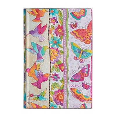 Paperblanks 13 månader mjuka omslag Flexi-planerare 2023-2024 Fjärilar och kolibri Dagligen Mini (95 × 140 mm) Paperblanks 13 månader mjuka omslag Flexi-planerare 2023-2024 Fjärilar och kolibri Dagligen Mini (95 × 140 mm)