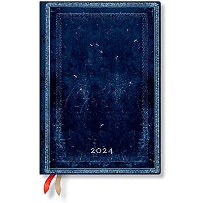 Orion Inkblot (Old Leather Collection) Midi Vertical 12-month Dayplanner 2024 (Elastic Band Closure) Orion Inkblot (Old Leather Collection) Midi Vertical 12-month Dayplanner 2024 (Elastic Band Closure)