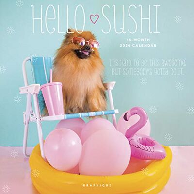 Graphique Hello Sushi kalender Graphique Hello Sushi kalender