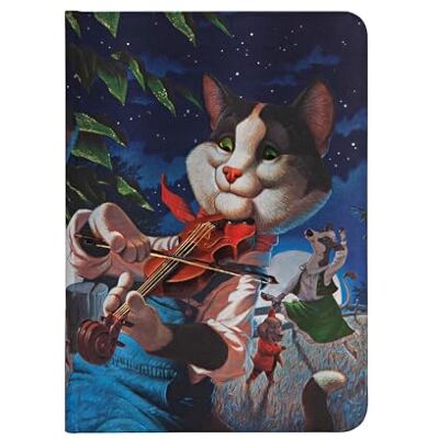 Paperblanks Carnet rigide Le Chat et le Violon Midi Ligné 176p.: Lined Midi Paperblanks Carnet rigide Le Chat et le Violon Midi Ligné 176p.: Lined Midi
