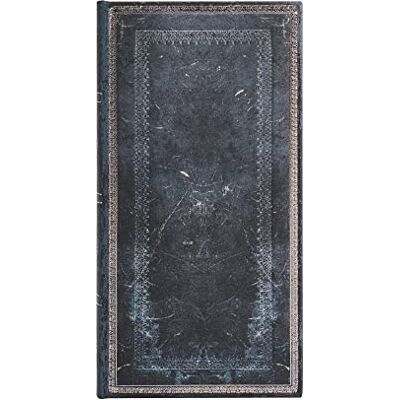 Paperblanks Carnet rigide Encre Bleue Slim Ligné 176p.: Hardcover, 85 gsm, ribbon marker, memento pouch, wrap closure Paperblanks Carnet rigide Encre Bleue Slim Ligné 176p.: Hardcover, 85 gsm, ribbon marker, memento pouch, wrap closure