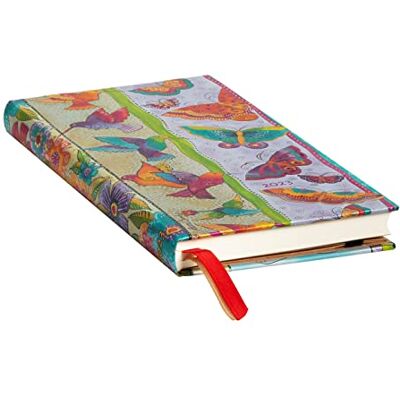 Paperblanks Hummingbirds & Flutterbyes (Playful Creations) Slim Dayplanner 2023: Hardcover, Horizontal Layout, 100 gsm, elastic closure Paperblanks Hummingbirds & Flutterbyes (Playful Creations) Slim Dayplanner 2023: Hardcover, Horizontal Layout, 100 gsm, elastic closure