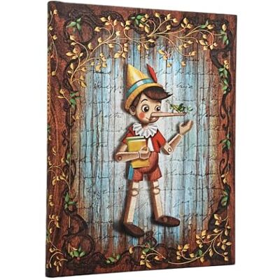 Paperblanks Carnet rigide Carlo Collodi, Pinocchio Ultra Non ligné 144p. Paperblanks Carnet rigide Carlo Collodi, Pinocchio Ultra Non ligné 144p.