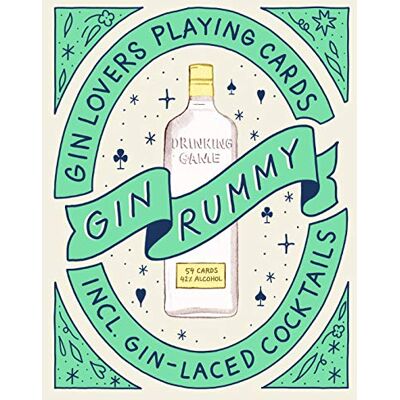 Laurence King Gin Rummy: Gin Lovers Playing Cards Laurence King Gin Rummy: Gin Lovers Playing Cards