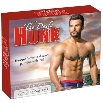 SELLERS PUBLISHING, INC. The Daily Hunk skrivbordskalender 2025 SELLERS PUBLISHING, INC. The Daily Hunk skrivbordskalender 2025
