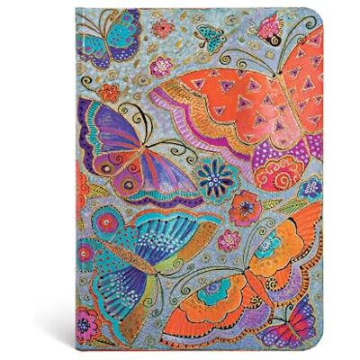 Paperblanks Carnet rigide Papillons Midi Ligné 176p. Paperblanks Carnet rigide Papillons Midi Ligné 176p.