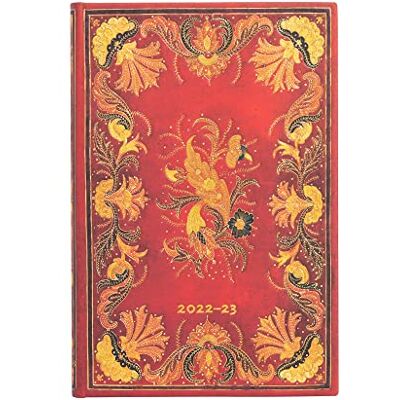 Paperblanks 13 månaders dagbok 2022–2023 Fiammetta horisontell Mini (95 × 140 mm) Paperblanks 13 månaders dagbok 2022–2023 Fiammetta horisontell Mini (95 × 140 mm)