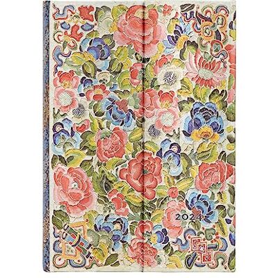Paperblanks Agende för 12 månader 2024 päronträdgård, Day-at-a-Time Mini (140 x 100), spansk Paperblanks Agende för 12 månader 2024 päronträdgård, Day-at-a-Time Mini (140 x 100), spansk