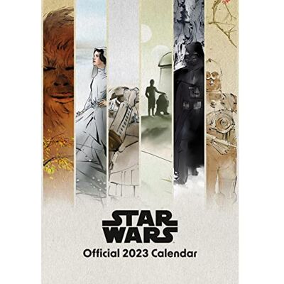 Pyramid Star Wars Classic (vuxna) 2023 Månad till en vy affischkalender 30 cm x 42 cm Officiella varor Pyramid Star Wars Classic (vuxna) 2023 Månad till en vy affischkalender 30 cm x 42 cm Officiella varor
