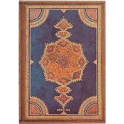 Paperblanks 18 månadskalender 2023–2024 safavidisk bindkonst Horisontell Midi (130 × 180 mm) Paperblanks 18 månadskalender 2023–2024 safavidisk bindkonst Horisontell Midi (130 × 180 mm)