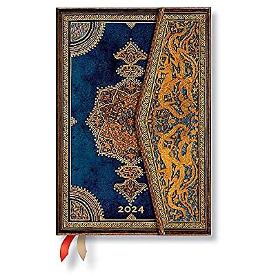 Orion Safavid Indigo (Safavid Binding Art) Mini 12-month Dayplanner 2024 Orion Safavid Indigo (Safavid Binding Art) Mini 12-month Dayplanner 2024