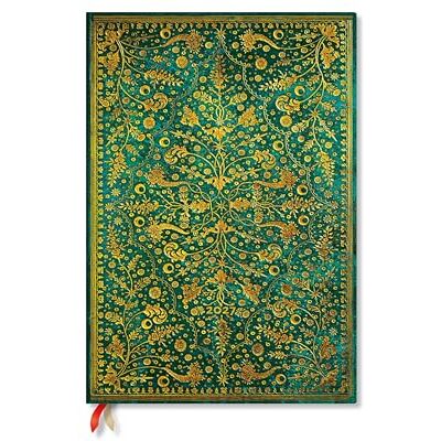 Paperblanks 2027 Emerald Flower (Nature’s Grace) Grande 12-Month Hardcover Dayplanner (Elastic Band Closure) Vertical Paperblanks 2027 Emerald Flower (Nature’s Grace) Grande 12-Month Hardcover Dayplanner (Elastic Band Closure) Vertical