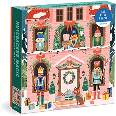 Galison Nutcracker Magic 500 Piece Puzzle Galison Nutcracker Magic 500 Piece Puzzle