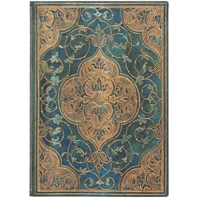 Paperblanks Carnet souple Chroniques Turquoises Midi Non ligné 176p.: Flexi softcover, 100 gsm, ribbon marker, memento pouch, book edge printing, no closure Paperblanks Carnet souple Chroniques Turquoises Midi Non ligné 176p.: Flexi softcover, 100 gsm, ribbon marker, memento pouch, book edge printing, no closure