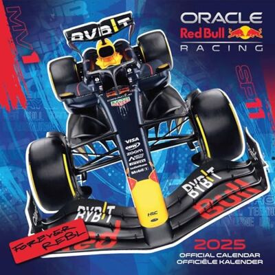 Danilo Promotions LTD 2025 Kalender Formel 1 Red Bull Racing F1 månad för att visa fyrkantig kalender officiell produkt Danilo Promotions LTD 2025 Kalender Formel 1 Red Bull Racing F1 månad för att visa fyrkantig kalender officiell produkt