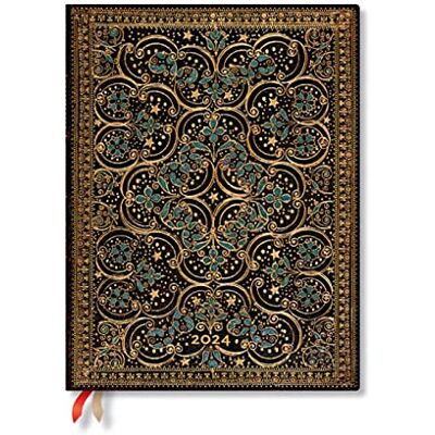 Paperblanks Restoration (The Queen’s Binding) Ultra Vertical 12-month Dayplanner 2024 (Elastic Band Closure) Paperblanks Restoration (The Queen’s Binding) Ultra Vertical 12-month Dayplanner 2024 (Elastic Band Closure)