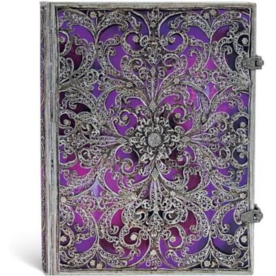 Paperblanks PB2893-2 Anteckningsbok, Silver, Lila, 3 x 18 x 23 cm Paperblanks PB2893-2 Anteckningsbok, Silver, Lila, 3 x 18 x 23 cm