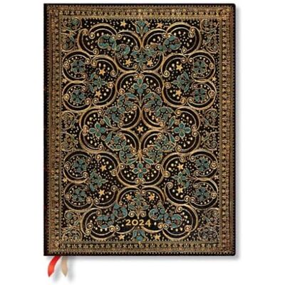 Paperblanks Restoration (The Queen’s Binding) Ultra Vertical 12-month Dayplanner 2024 (Elastic Band Closure) Paperblanks Restoration (The Queen’s Binding) Ultra Vertical 12-month Dayplanner 2024 (Elastic Band Closure)