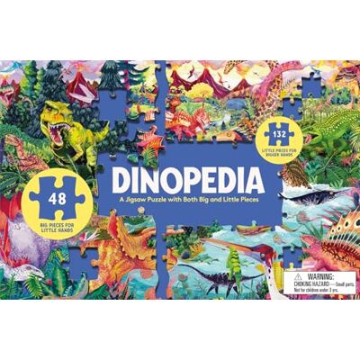 Laurence King Dinopedia Jigsaw Puzzle a 180-Piece Jigsaw Puzzle: With Both Big and Little Pieces Laurence King Dinopedia Jigsaw Puzzle a 180-Piece Jigsaw Puzzle: With Both Big and Little Pieces