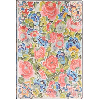 Paperblanks 13-Month Softcover Flexi Planners, Pear Garden, Mini, Horizontal, Elastic Band Closure Paperblanks 13-Month Softcover Flexi Planners, Pear Garden, Mini, Horizontal, Elastic Band Closure