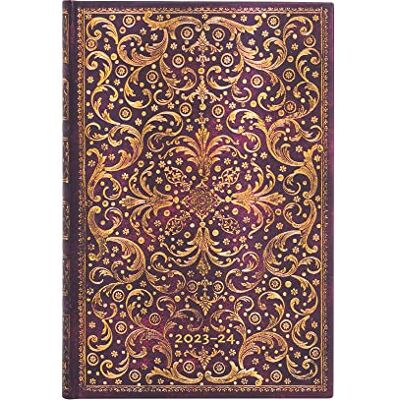 Paperblanks 13 månaders mjukt omslag Flexis dagböcker 2023–2024 Aurelia Liggande Mini (95 x 140 mm) Paperblanks 13 månaders mjukt omslag Flexis dagböcker 2023–2024 Aurelia Liggande Mini (95 x 140 mm)