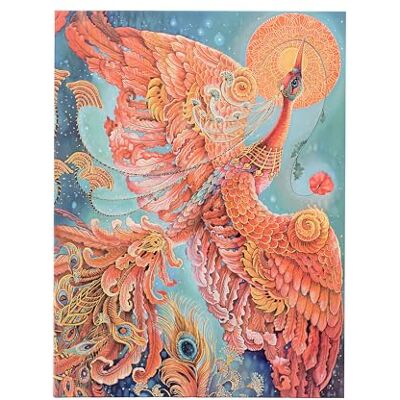 Paperblanks Carnet rigide Oiseau de Feu Ultra Ligné 144p.: Firebird Birds of Happiness Ultra Lined Hardcover Paperblanks Carnet rigide Oiseau de Feu Ultra Ligné 144p.: Firebird Birds of Happiness Ultra Lined Hardcover