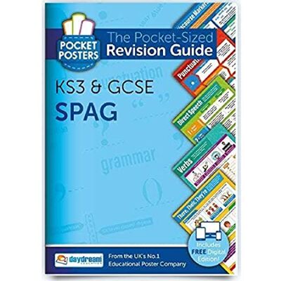 Daydream Education KS3 och GCSE SPAG (stavning, punktering och grammatik) Fickaffischer: Fickformat SPAG Revision Guide KS3 och GCSE GRATIS digital utgåva för datorer, telefoner och surfplattor med 600+ frågor! Daydream Education KS3 och GCSE SPAG (stavning, punktering och grammatik) Fickaffischer: Fickformat SPAG Revision Guide KS3 och GCSE GRATIS digital utgåva för datorer, telefoner och surfplattor med 600+ frågor!