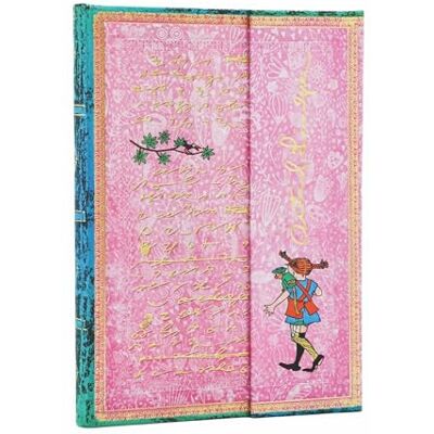 Paperblanks Carnet rigide Astrid Lindgren, Fifi Brindacier Midi Ligné 144p. Paperblanks Carnet rigide Astrid Lindgren, Fifi Brindacier Midi Ligné 144p.