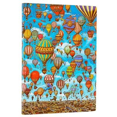 Paperblanks Carnet souple Festival de Montgolfières Midi Ligné 176p. Paperblanks Carnet souple Festival de Montgolfières Midi Ligné 176p.