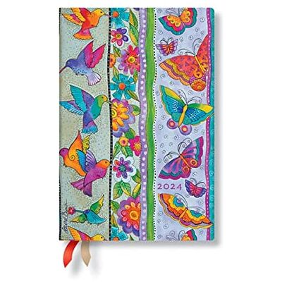 Paperblanks Hummingbirds & Flutterbyes (Playful Creations) Mini 12-month Dayplanner 2024 Paperblanks Hummingbirds & Flutterbyes (Playful Creations) Mini 12-month Dayplanner 2024