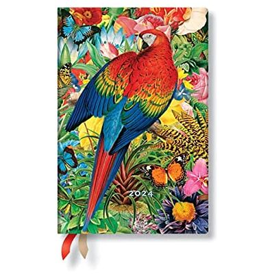 Paperblanks Tropical Garden (Nature Montages) Mini 12-month Day-at-a-Time Dayplanner 2024 Paperblanks Tropical Garden (Nature Montages) Mini 12-month Day-at-a-Time Dayplanner 2024