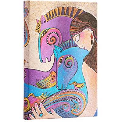 Paperblanks Maria and Mares (Mystical Horses) Mini Dayplanner 2023: Hardcover, Horizontal Layout, 100 gsm, elastic closure Paperblanks Maria and Mares (Mystical Horses) Mini Dayplanner 2023: Hardcover, Horizontal Layout, 100 gsm, elastic closure