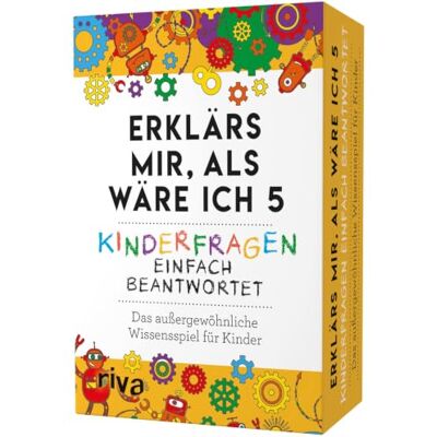RIVA Erklärs mir, als wäre ich 5 Kinderfragen einfach beantwortet: Das außergewöhnliche Wissensspiel für Kinder: 2 RIVA Erklärs mir, als wäre ich 5 Kinderfragen einfach beantwortet: Das außergewöhnliche Wissensspiel für Kinder: 2