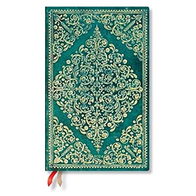 Paperblanks Oceania (Diamond Rosette) Maxi Vertical 12-month Dayplanner 2024 (Elastic Band Closure) Paperblanks Oceania (Diamond Rosette) Maxi Vertical 12-month Dayplanner 2024 (Elastic Band Closure)