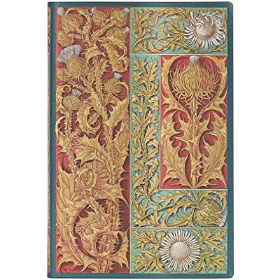 Paperblanks Carnet souple Chardon Sauvage Mini Ligné 208p.: Flexi softcover, 80 gsm, ribbon marker, memento pouch, elastic closure Paperblanks Carnet souple Chardon Sauvage Mini Ligné 208p.: Flexi softcover, 80 gsm, ribbon marker, memento pouch, elastic closure