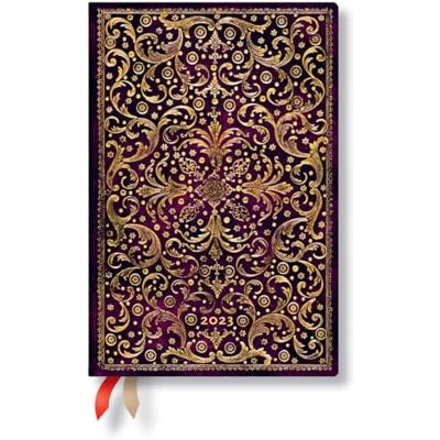 Paperblanks Aurelia Mini Dayplanner 2023: Hardcover, Horizontal Layout, 100 gsm, elastic closure Paperblanks Aurelia Mini Dayplanner 2023: Hardcover, Horizontal Layout, 100 gsm, elastic closure
