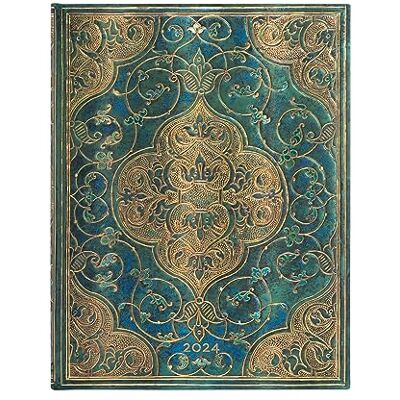 Paperblanks 12 månadskalender 2024 krönikor i turkos vertikal Ultra (180 × 230 mm) Paperblanks 12 månadskalender 2024 krönikor i turkos vertikal Ultra (180 × 230 mm)