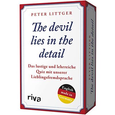 RIVA The devil lies in the detail: Das lustige und lehrreiche Quiz mit unserer Lieblingsfremdsprache RIVA The devil lies in the detail: Das lustige und lehrreiche Quiz mit unserer Lieblingsfremdsprache