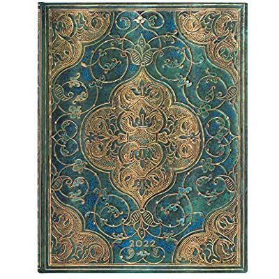 Paperblanks 12 månadskalender 2022 krönikor i turkos Vertikal Ultra (180 × 230 mm) Paperblanks 12 månadskalender 2022 krönikor i turkos Vertikal Ultra (180 × 230 mm)