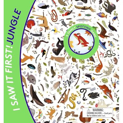 Laurence King I Saw It First! Jungle: A Family Spotting Game Laurence King I Saw It First! Jungle: A Family Spotting Game