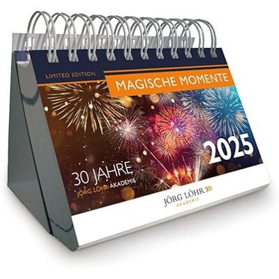 Edition Erfolg Verlag Kalender: Magiska ögonblick 2025 bordskalender Edition Erfolg Verlag Kalender: Magiska ögonblick 2025 bordskalender