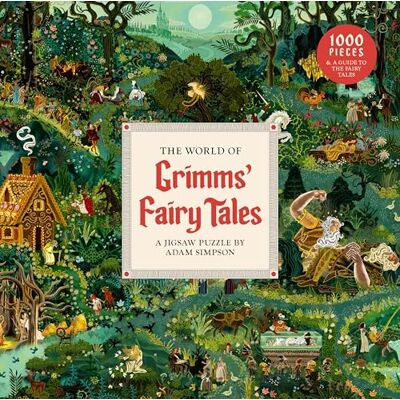 Laurence King The World of Grimms' Fairy Tales a 1000-Piece Jigsaw Puzzle: By Adam Simpson Laurence King The World of Grimms' Fairy Tales a 1000-Piece Jigsaw Puzzle: By Adam Simpson